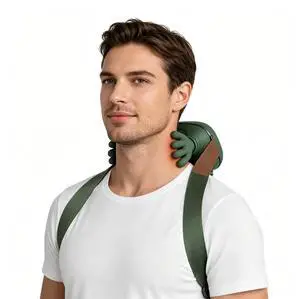 Neck Massager with Heat, Deep Tissue Shoulder and Neck Massager for Pain Relief, 4D Human Hand Kneading Massage, Cordless Shiatsu Massager for Office Workers and Home Use Neck Massager with Heat, Deep Tissue Shoulder and Neck Massager for Pain Relief, 4D Human Hand Kneading Massage, Cordless Shiatsu Massager for Office Workers and Home Use