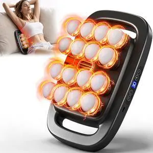 16 Head Massage Gun Deep Tissue, Multi-Head Percussion Massager with 30 Speeds & 3 Modes, Red Light Therapy, Muscle Massager for Back, Legs, Waist, Buttocks, Quiet Powerful Body Massager, Gray 16 Head Massage Gun Deep Tissue, Multi-Head Percussion Massager with 30 Speeds & 3 Modes, Red Light Therapy, Muscle Massager for Back, Legs, Waist, Buttocks, Quiet Powerful Body Massager, Gray