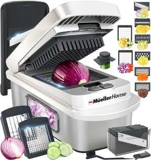 Pro-Series 10-in-1, Stainless Steel Multi Vegetable Chopper Pro-Series 10-in-1, Stainless Steel Multi Vegetable Chopper