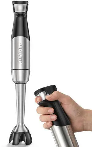 Smart Immersion Blender, Hand Blender with Variable Telescopic Blending Rod & Stepless Speed Control, Powerful Handheld Blender with Smart Overload Protection for Smoothies, Puree, Baby Food Smart Immersion Blender, Hand Blender with Variable Telescopic Blending Rod & Stepless Speed Control, Powerful Handheld Blender with Smart Overload Protection for Smoothies, Puree, Baby Food
