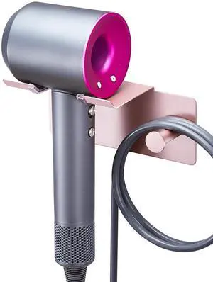 Hair Dryer Holder Wall Mount, Blow Dryer Holder for Wall, Adhesive Hairdryer Holders, Stainless Steel Blowdryer Holders Bathroom Hair Tool Organizer Hair Dryer Hanger Hook with Cord Storage(Rose Gold) Hair Dryer Holder Wall Mount, Blow Dryer Holder for Wall, Adhesive Hairdryer Holders, Stainless Steel Blowdryer Holders Bathroom Hair Tool Organizer Hair Dryer Hanger Hook with Cord Storage(Rose Gold)