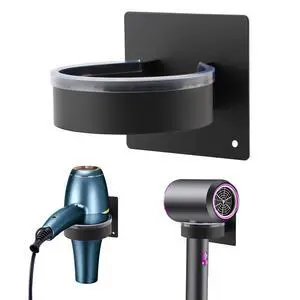 Hair Dryer Holder Blow Dryer Holder Wall Mounted Hairdryer Holders for Bathroom Stainless Steel Blow Dryers Organizer Adhesive Hair Tool Organizer for Hairs Dryers Hanger(Color:Black) Hair Dryer Holder Blow Dryer Holder Wall Mounted Hairdryer Holders for Bathroom Stainless Steel Blow Dryers Organizer Adhesive Hair Tool Organizer for Hairs Dryers Hanger(Color:Black)