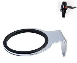 Wall Mounted Hair Dryer Stand, Stainless Steel , Hair Tool Storage, Suitable for Bathrooms, Hair Salons, Hotels (Silver 1 PCS) Wall Mounted Hair Dryer Stand, Stainless Steel , Hair Tool Storage, Suitable for Bathrooms, Hair Salons, Hotels (Silver 1 PCS)