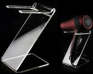 1PC Clear Acrylic Hair Dryer Holder Hair Dryer Display Rack Salon Home Bathroom Blow Dryer Holder Stand Hair Styling Tool Storage Organizer 1PC Clear Acrylic Hair Dryer Holder Hair Dryer Display Rack Salon Home Bathroom Blow Dryer Holder Stand Hair Styling Tool Storage Organizer