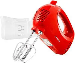 5-Speed Electric Hand Mixer with Storage Case,150W, Red HM151R 5-Speed Electric Hand Mixer with Storage Case,150W, Red HM151R