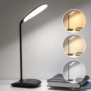 Battery Operated Desk Lamp, LED Desk Light 3 Lighting Modes Stepless Dimming, Table Lamp 5W Touch Control Eye Caring, Flexible Gooseneck, Portable Reading Light for Dorm Study Office Bedroom Battery Operated Desk Lamp, LED Desk Light 3 Lighting Modes Stepless Dimming, Table Lamp 5W Touch Control Eye Caring, Flexible Gooseneck, Portable Reading Light for Dorm Study Office Bedroom
