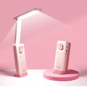 Cute Bunny Desk Lamp, Foldable LED Rechargeable Table Light, Eye-Caring Reading Lamp, 3 Color Modes & Dimmable, for Kids Girls Bedroom Study Dorm Room(Pink) Cute Bunny Desk Lamp, Foldable LED Rechargeable Table Light, Eye-Caring Reading Lamp, 3 Color Modes & Dimmable, for Kids Girls Bedroom Study Dorm Room(Pink)