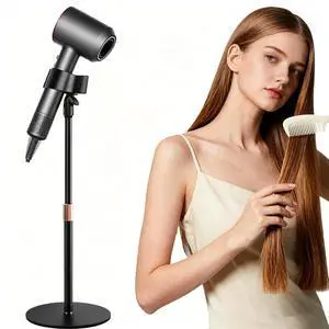 Hair Dryer Stand Holder 360° Rotating Hands Free Blow Dryer Stand Hair Dryer Stand Holder 360° Rotating Hands Free Blow Dryer Stand