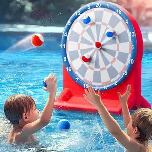 Kids Fun Swimming Pool Toys, Inflatable Dart Board Toss Water Game Kids Fun Swimming Pool Toys, Inflatable Dart Board Toss Water Game