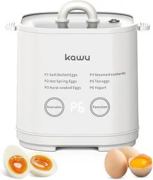 Egg Cooker, 6-in-1 Electric Egg Boiler for Hard Boiled Eggs Egg Cooker, 6-in-1 Electric Egg Boiler for Hard Boiled Eggs