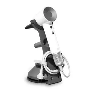Laifen Hair Dryer Stand, Extra Tall Countertop Blow Dryer Holder with Weighted Base for Cord Protection, Sturdy Carbon Steel Matte Black (Fits Laifen) Laifen Hair Dryer Stand, Extra Tall Countertop Blow Dryer Holder with Weighted Base for Cord Protection, Sturdy Carbon Steel Matte Black (Fits Laifen)