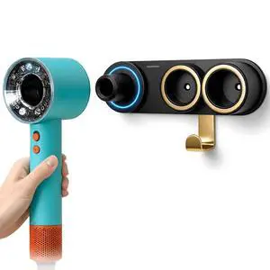Magnetic Hair Dryer Holder Wall Mount for Most High Speed Blow Dryer Magnetic Hair Dryer Holder Wall Mount for Most High Speed Blow Dryer