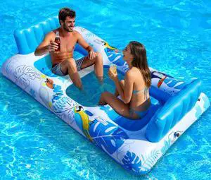 2 Person Inflatable Pool Float Adult,Extra Large Inflatable Float 2 Person Inflatable Pool Float Adult,Extra Large Inflatable Float