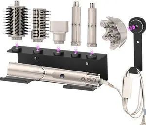 Hair Dryer Holder for Shark FlexStyle, Wall Mount with Cord Hanger Hair Dryer Holder for Shark FlexStyle, Wall Mount with Cord Hanger