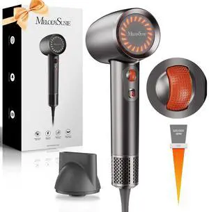 Hair Dryer,1600W Professional Ionic Hair Dryer for Fast Drying, 120,000 RPM High Speed Hair Blow Dryer with Nozzle for Home Salon Travel Without Hair Damage Hair Dryer,1600W Professional Ionic Hair Dryer for Fast Drying, 120,000 RPM High Speed Hair Blow Dryer with Nozzle for Home Salon Travel Without Hair Damage