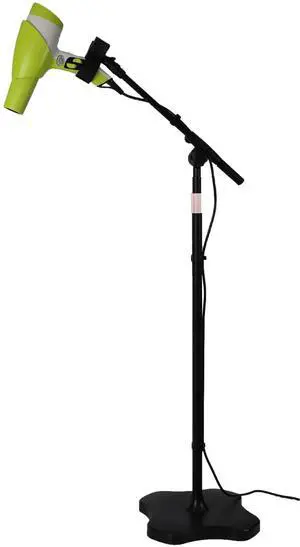 Blow Dryer Stand Hands Free with Universal Hair Dryer Holder, Stable Heavy Duty Base, Adjustable Height 25" to 69", Free Hands to Do Other Things Blow Dryer Stand Hands Free with Universal Hair Dryer Holder, Stable Heavy Duty Base, Adjustable Height 25" to 69", Free Hands to Do Other Things