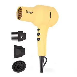 PowerStyle Turbo Ionic Hair Dryer | 1875 Watt Professional Blow Dryer with Diffuser & Concentrator | Multiple Heat & Speed Settings for Fast Drying | Salon-Grade Styling Tools, Yellow PowerStyle Turbo Ionic Hair Dryer | 1875 Watt Professional Blow Dryer with Diffuser & Concentrator | Multiple Heat & Speed Settings for Fast Drying | Salon-Grade Styling Tools, Yellow