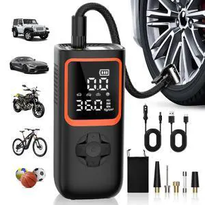 150PSI Tire Inflator, Portable Air Pump for Car Tires 150PSI Tire Inflator, Portable Air Pump for Car Tires