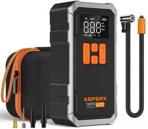160PSI Tire Inflator Portable Air Compressor for Car/Moto/Bike/Ball 160PSI Tire Inflator Portable Air Compressor for Car/Moto/Bike/Ball