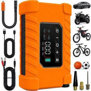 140 PSI Portable Tire Inflator for Cars, Motorcycles, Bikes & Balls 140 PSI Portable Tire Inflator for Cars, Motorcycles, Bikes & Balls