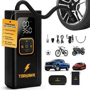 Portable Tire Inflator for Car, Air Pump for Car Tires Portable Tire Inflator for Car, Air Pump for Car Tires
