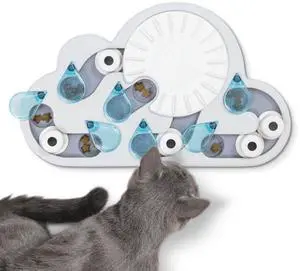 Nina Ottosson Rainy Day Puzzle & Play Cat Toy Treat Puzzle, 14" Nina Ottosson Rainy Day Puzzle & Play Cat Toy Treat Puzzle, 14"
