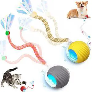 2 Packs Speed 2.0 Tail Interactive Cat Toys for Indoor Cats, Moving Cat Toy 2 Packs Speed 2.0 Tail Interactive Cat Toys for Indoor Cats, Moving Cat Toy