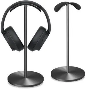 Headphone for Desk Hanger Holder Organizer Keeper Racks Storage Mount Gaming Headset Stand Premium Functional Craftmanship Headset Stand (Metallic Black) Headphone for Desk Hanger Holder Organizer Keeper Racks Storage Mount Gaming Headset Stand Premium Functional Craftmanship Headset Stand (Metallic Black)