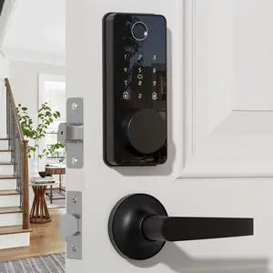 Smart Lock with Handles, Fingerprint Door Lock for Front Door Smart Lock with Handles, Fingerprint Door Lock for Front Door