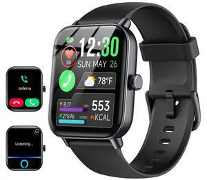 Smart Watches for Women/Men, 2 Bands, Compatible for Android iPhone Smart Watches for Women/Men, 2 Bands, Compatible for Android iPhone