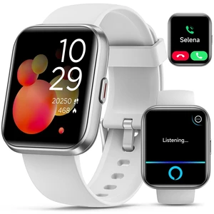 Smartwatch for Women, Compatible with Android & iPhone, 1.8'' Fitness Tracker Watch with Alexa, Call & Notification Alerts, Heart Rate & Sleep Monitor, 120 Sports Modes, Waterproof Watch for Women Smartwatch for Women, Compatible with Android & iPhone, 1.8'' Fitness Tracker Watch with Alexa, Call & Notification Alerts, Heart Rate & Sleep Monitor, 120 Sports Modes, Waterproof Watch for Women