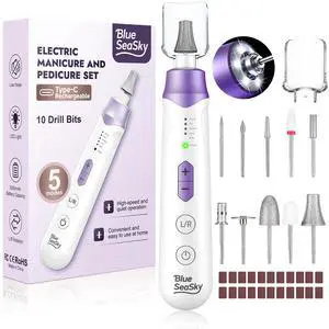 Cordless Electric Nail Drill for Thick Toenail Hand Foot 2000mAH Cordless Electric Nail Drill for Thick Toenail Hand Foot 2000mAH