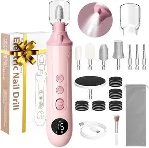 Cordless Electric Toe Nail Grinder for Thick Toenails with LCD Lamp Cordless Electric Toe Nail Grinder for Thick Toenails with LCD Lamp