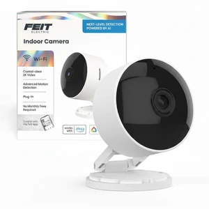 Indoor Security Camera, 2K WiFi Indoor Camera for Pets & Home Monitoring, AI Motion Detection, Plug-in Camera with Night Vision, Two-Way Audio, Local Storage, Works with Alexa & Google Indoor Security Camera, 2K WiFi Indoor Camera for Pets & Home Monitoring, AI Motion Detection, Plug-in Camera with Night Vision, Two-Way Audio, Local Storage, Works with Alexa & Google
