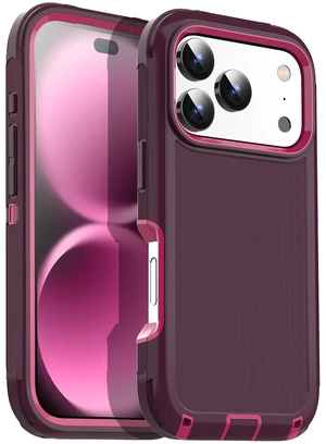 for iPhone 18 Pro Max Case Burgundy with Heavy Duty Drop Protection | Protection Full Body Rugged Shockproof/Drop Proof/DustProof Military Grade Tough Durable Cover for iphone 18 Pro Max 2026_4 for iPhone 18 Pro Max Case Burgundy with Heavy Duty Drop Protection | Protection Full Body Rugged Shockproof/Drop Proof/DustProof Military Grade Tough Durable Cover for iphone 18 Pro Max 2026_4