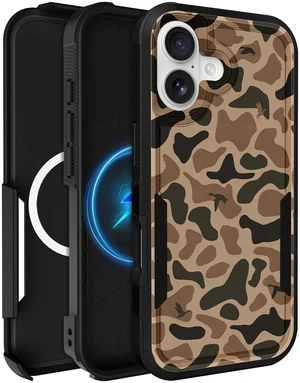 for iPhone 16 Case Heavy Duty Protection, Camo | Compatible with MagSafe, Military Grade Drop Proof, Rugged Shockproof Protective, Magnetic Design, Phone Cover for Men for iPhone 16 Case Heavy Duty Protection, Camo | Compatible with MagSafe, Military Grade Drop Proof, Rugged Shockproof Protective, Magnetic Design, Phone Cover for Men