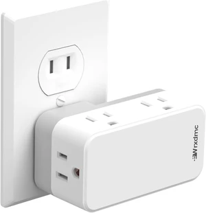 2 Prong to 3 Prong Power Strip, 2 Prong Outlet Extender with 6 AC | 2 Prong Outlet Adapter with 360° Rotating Plug, Widely Spaced Multi Plug Outlet Splitter, Polarized Plug, Ideal for Old House 2 Prong to 3 Prong Power Strip, 2 Prong Outlet Extender with 6 AC | 2 Prong Outlet Adapter with 360° Rotating Plug, Widely Spaced Multi Plug Outlet Splitter, Polarized Plug, Ideal for Old House