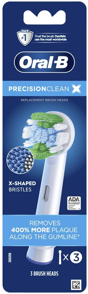 Precision Clean X-Filament Replacement Brush Heads, 3 Count Precision Clean X-Filament Replacement Brush Heads, 3 Count