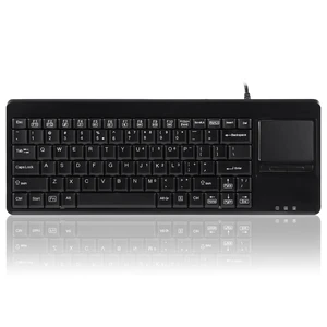 PERIBOARD-515H Wired USB Keyboard with Touchpad, 2 Hubs, US English Layout, Black PERIBOARD-515H Wired USB Keyboard with Touchpad, 2 Hubs, US English Layout, Black