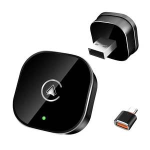 2026 New Wireless CarPlay Adapter for Apple iPhone Android Auto 2 in 1, Mini USB CarPlay Dongle Wired to Wireless, Fast Connection, Compatible with iOS 10+ & Android 11+, Plug and Play (Black) 2026 New Wireless CarPlay Adapter for Apple iPhone Android Auto 2 in 1, Mini USB CarPlay Dongle Wired to Wireless, Fast Connection, Compatible with iOS 10+ & Android 11+, Plug and Play (Black)