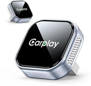 Wireless CarPlay Adapter for iPhone, Factory Wired CarPlay to Wireless | Easy Plug & Play Carplay Wireless Adapter with Fast Auto-Reconnect, Stable Low Latency Connection, Compact Design with iOS10+ Wireless CarPlay Adapter for iPhone, Factory Wired CarPlay to Wireless | Easy Plug & Play Carplay Wireless Adapter with Fast Auto-Reconnect, Stable Low Latency Connection, Compact Design with iOS10+