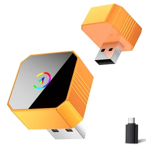 Wireless CarPlay Adapter for iPhone, Wired to Wireless CarPlay Dongle, Low Latency Plug & Play Converter for Cars with Factory Wired CarPlay Wireless CarPlay Adapter for iPhone, Wired to Wireless CarPlay Dongle, Low Latency Plug & Play Converter for Cars with Factory Wired CarPlay