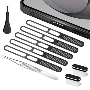 5 Pack Speaker Protector for Samsung Galaxy S26 Ultra, USB C Dust Plug | Metal Mesh Dust Cover, Easy to Install with High Adhesion, Cleaning Tools for Galaxy S26 Ultra/S26/S25/S24 Series, Black 5 Pack Speaker Protector for Samsung Galaxy S26 Ultra, USB C Dust Plug | Metal Mesh Dust Cover, Easy to Install with High Adhesion, Cleaning Tools for Galaxy S26 Ultra/S26/S25/S24 Series, Black
