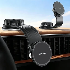 for MagSafe Car Mount, 360 Adjustable Bendable Memory Alloy Arm, Magnetic Phone Holder with Vacuum Suction Cup, Dashboard Phone Mount for Tesla, iPhone, Samsung & All Smartphones for MagSafe Car Mount, 360 Adjustable Bendable Memory Alloy Arm, Magnetic Phone Holder with Vacuum Suction Cup, Dashboard Phone Mount for Tesla, iPhone, Samsung & All Smartphones