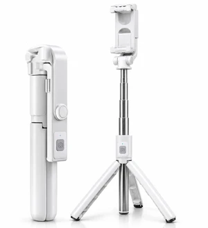 Extendable Selfie Stick Tripod with Bluetooth Remote 360° Rotation Portable Phone Tripod Stand, Lightweight Pocket Size Selfie Pole Compatible with iPhone & Android Extendable Selfie Stick Tripod with Bluetooth Remote 360° Rotation Portable Phone Tripod Stand, Lightweight Pocket Size Selfie Pole Compatible with iPhone & Android
