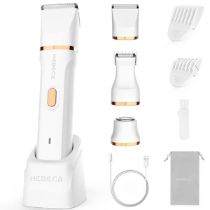 Bikini Trimmer for Women, 3in1 Electric Razor for Women with Facial Trimmers & Intimate Shaver for Sensitive Skin, Waterproof Wet & Dry Use Rechargeable Pubic Hair Trimmer Removal Bikini Trimmer for Women, 3in1 Electric Razor for Women with Facial Trimmers & Intimate Shaver for Sensitive Skin, Waterproof Wet & Dry Use Rechargeable Pubic Hair Trimmer Removal