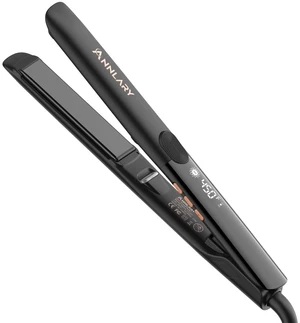 Hair Straightener 1 Inch Flat Iron and Curler 2 in 1 Titanium Ceramic Ionic Dual Voltage Straightener with Heat-Resistant Silicone, for Less Frizz, Shinier & Smoother Hair Straightener 1 Inch Flat Iron and Curler 2 in 1 Titanium Ceramic Ionic Dual Voltage Straightener with Heat-Resistant Silicone, for Less Frizz, Shinier & Smoother