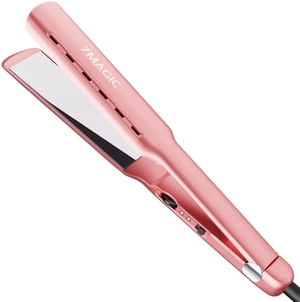 Nano Titanium 1.7" Flat Iron Hair Straightener for Thick Hair, Pink | MCH 15s Fast Heating, Damp-to-Dry Styling, 290-450°F Temperature Range, Dual Voltage 110-220V, Auto Shutoff Nano Titanium 1.7" Flat Iron Hair Straightener for Thick Hair, Pink | MCH 15s Fast Heating, Damp-to-Dry Styling, 290-450°F Temperature Range, Dual Voltage 110-220V, Auto Shutoff