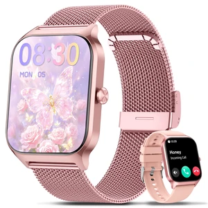 Smart Watch Women Men, 1.85 Lightweight Smartwatch, Make/Answer Call, Fitness Tracker 110+ Sport Modes, BP/HR/Sleep Monitor, Reloj inteligente Compatible with Android & Samsung & iPhone Smart Watch Women Men, 1.85 Lightweight Smartwatch, Make/Answer Call, Fitness Tracker 110+ Sport Modes, BP/HR/Sleep Monitor, Reloj inteligente Compatible with Android & Samsung & iPhone