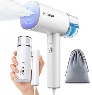 Steamer for Clothes, Portable Handheld Garment Steamer & Iron 2 in 1 | Clothes Steamer Handheld 1000W Fast 30s Heat-up, Foldable Clothing Steamer for Travel, office, 120V Only, Anti-Spill, 180ML Steamer for Clothes, Portable Handheld Garment Steamer & Iron 2 in 1 | Clothes Steamer Handheld 1000W Fast 30s Heat-up, Foldable Clothing Steamer for Travel, office, 120V Only, Anti-Spill, 180ML